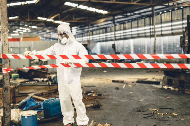 Professional Biohazard technician working in Benedict, MD